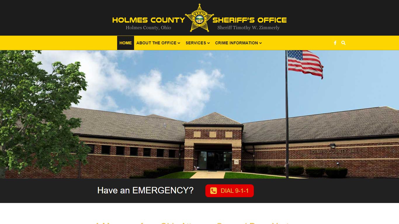 Holmes County Sheriff's Office – Serving & Protecting the Citizens of ...