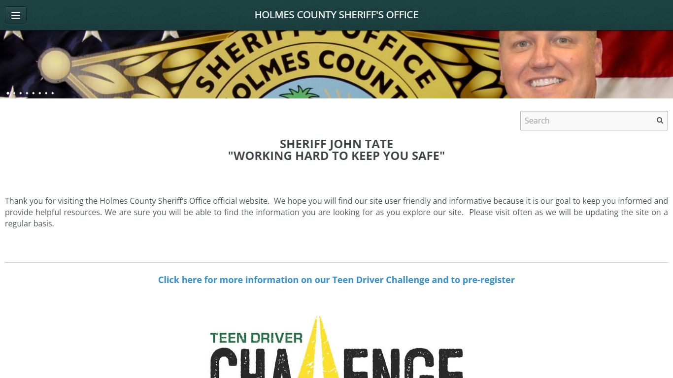 HOLMES COUNTY SHERIFF'S OFFICE - Home